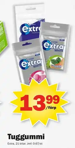 Pekås EXTRA Tuggummi erbjuda