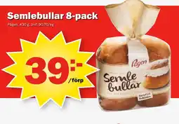 Pekås PAGEN Semlebullar 8-pack erbjuda