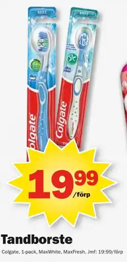 Pekås COLGATE Tandborste erbjuda
