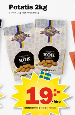 Pekås Potatis erbjuda