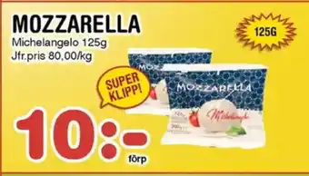 Nya Pulsen Mozzarella erbjuda