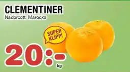 Nya Pulsen Clementiner erbjuda