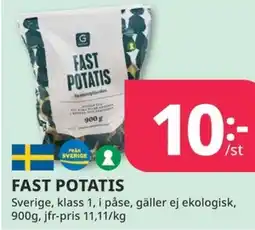 Tempo Fast potatis erbjuda