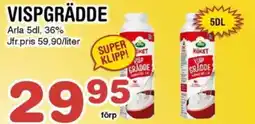 Nya Pulsen ARLA Vispgrädde erbjuda