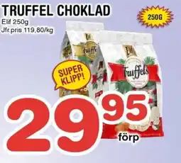 Nya Pulsen ELIF Truffel choklad erbjuda