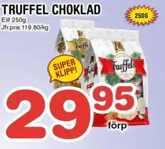 Nya Pulsen ELIF Truffel choklad erbjuda