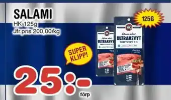 Nya Pulsen HK Salami erbjuda