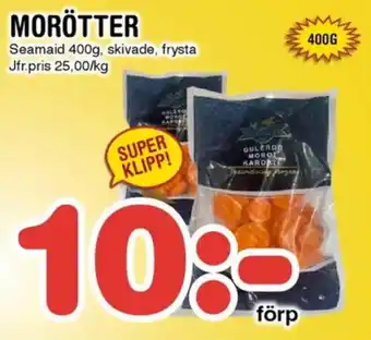 Nya Pulsen SEAMAID Morötter erbjuda