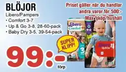 Nya Pulsen Blöjor erbjuda