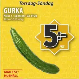 Matvärlden Tensta Gurka erbjuda