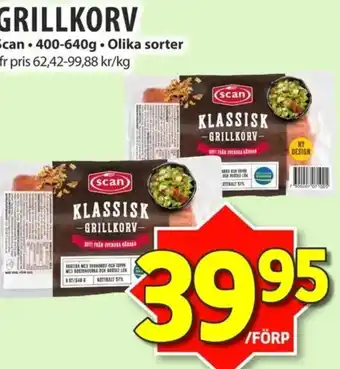 Matvärlden Tensta SCAN Grillkorv erbjuda