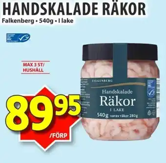 Matvärlden Tensta Handskalade räkor erbjuda