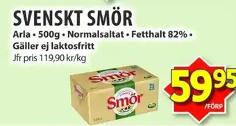 Matvärlden Tensta ARLA Svenskt smör erbjuda