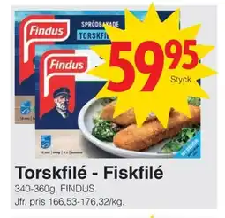 Matöppet Torskfilé - fiskfilé erbjuda