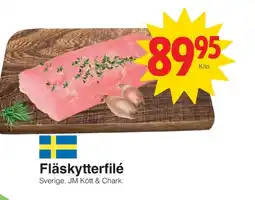 Matöppet Fläskytterfilé erbjuda