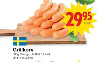 Matöppet Grillkorv erbjuda