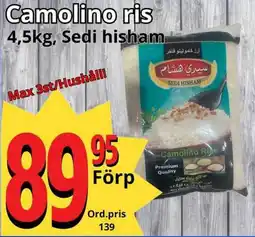 Supergrossen Camolino ris erbjuda