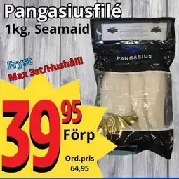 Supergrossen SEAMAID Pangasiusfilé erbjuda