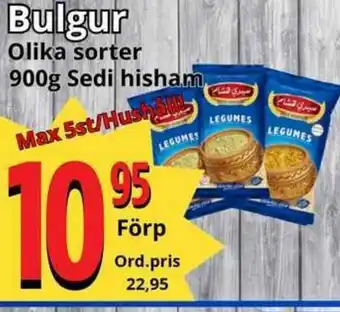 Supergrossen Bulgur erbjuda