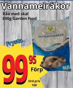Supergrossen Vannameiräkor erbjuda
