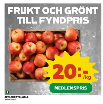 Coop Äpplen royal gala erbjuda