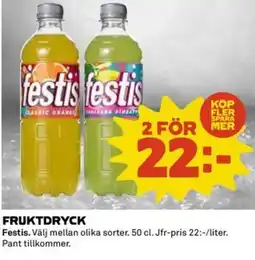 Coop Fruktdryck erbjuda