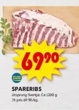 ICA Kvantum Spareribs erbjuda