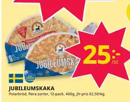 Bingebyhallen Jubileumskaka erbjuda