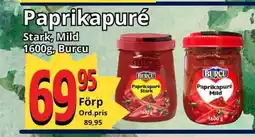 Supergrossen BURCU Paprikapuré erbjuda