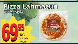 Supergrossen YAYLA Pizza Lahmacun erbjuda