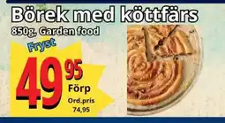 Supergrossen Börek med köttfärs erbjuda