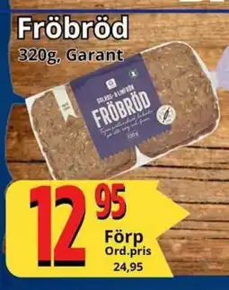 Supergrossen GARANT Fröbröd erbjuda