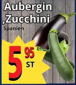 Supergrossen Aubergin Zucchini erbjuda