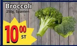 Supergrossen Broccoli erbjuda