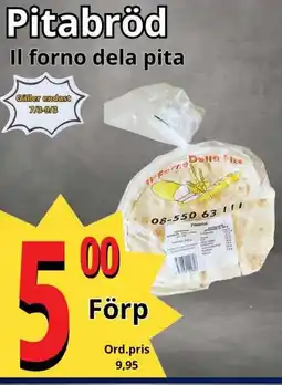 Supergrossen Pitabröd erbjuda