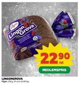 Coop PAGEN Lingongrova erbjuda