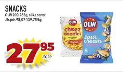 Supergrossen OLW Snacks erbjuda