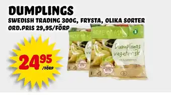 Nelins Dumplings erbjuda