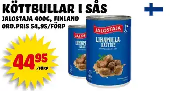 Nelins JALOSTAJA Köttbullar i sås erbjuda