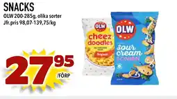 Bonum Matmarknad OLW Snacks erbjuda