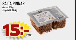 Bonum Matmarknad GARANT Salta pinnar erbjuda