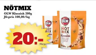 Bonum Matmarknad OLW Nötmix erbjuda