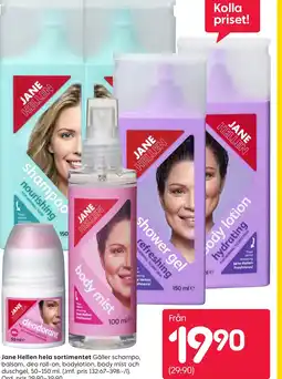 Jane Hellen hela sortimentet