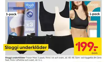 Rusta Sloggi underkläder erbjuda