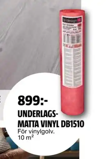 Bauhaus Underlags- matta vinyl db1510 erbjuda