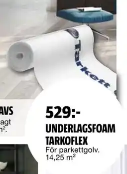 Bauhaus Underlagsfoam tarkoflex erbjuda