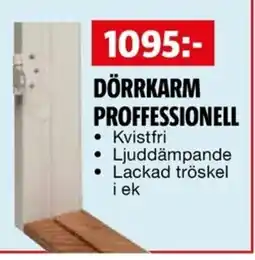 Bauhaus Dörrkarm proffessionell erbjuda