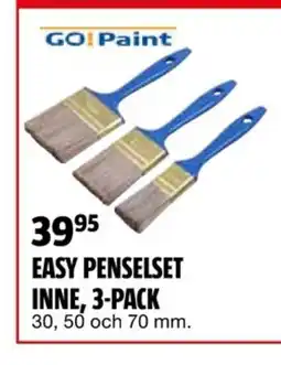 Bauhaus Easy penselset inne, 3-pack erbjuda