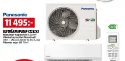 Bauhaus Luftvärmepump cz25zke erbjuda