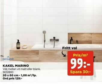 Jem&Fix Kakel marino erbjuda